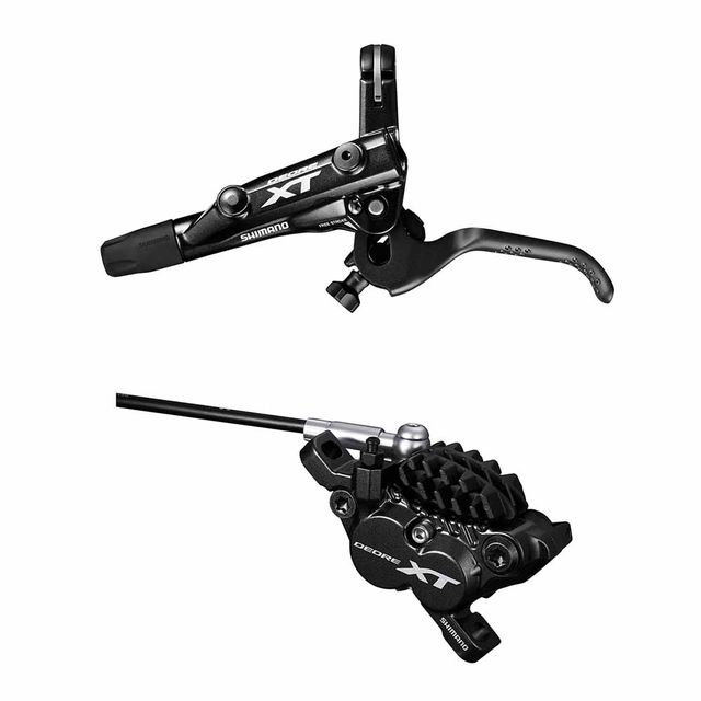 Shimano XT M8020 levyjarrusarja etu, 4-mäntä, resin