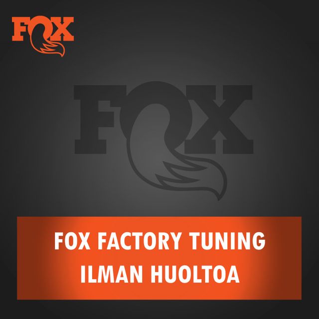Fox Factory Tuning ilman huoltoa Fox Factory Tuning ilman huoltoa