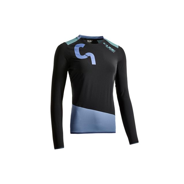 CUBE AM WS Naisten pitkähihainen pyöräilypaita