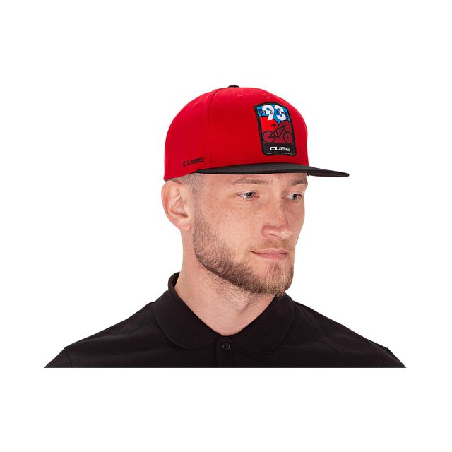 CUBE Freeride Team 93 snapback lippalakki