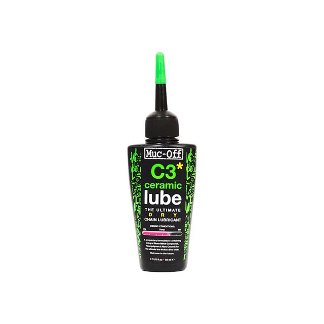 MUC-OFF Dry Lube C3 Ceramic ketjuöljy 50ml MUC-OFF Dry Lube C3 Ceramic ketjuöljy 50ml