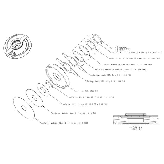 FOX 820-03-660-KIT SS 2021 GRIP2 VVC TTP Comp Valving