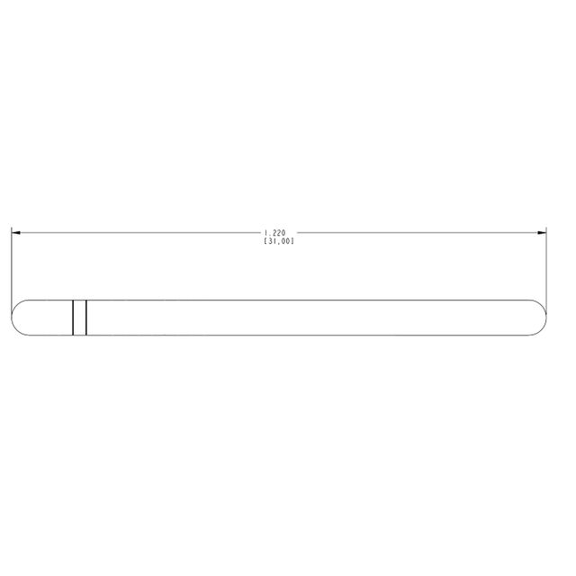 FOX 221-00-032 Pin Index 31mm Long .0797 Diameter (T)