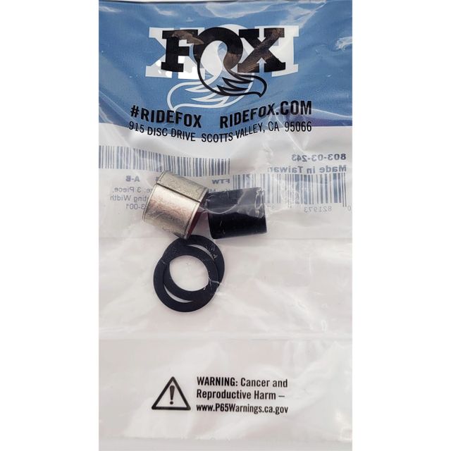 FOX 803-03-243 Kit: Mounting Hardware: 3 Piece, Aluminum [8mm, Mounting Width 15mm/0.590]