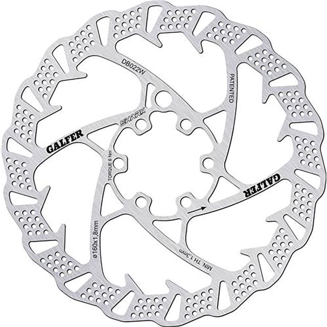 Galfer Jarrulevy MTB Shark®Disc Fixed Wave 160mm x 1,8mm