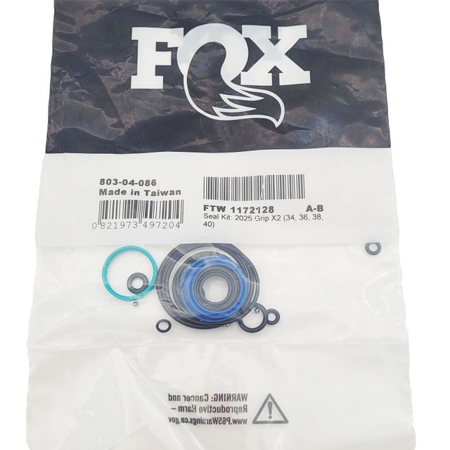 FOX 803-04-086 Seal Kit: 2025 Grip X2 (34, 36, 38, 40)