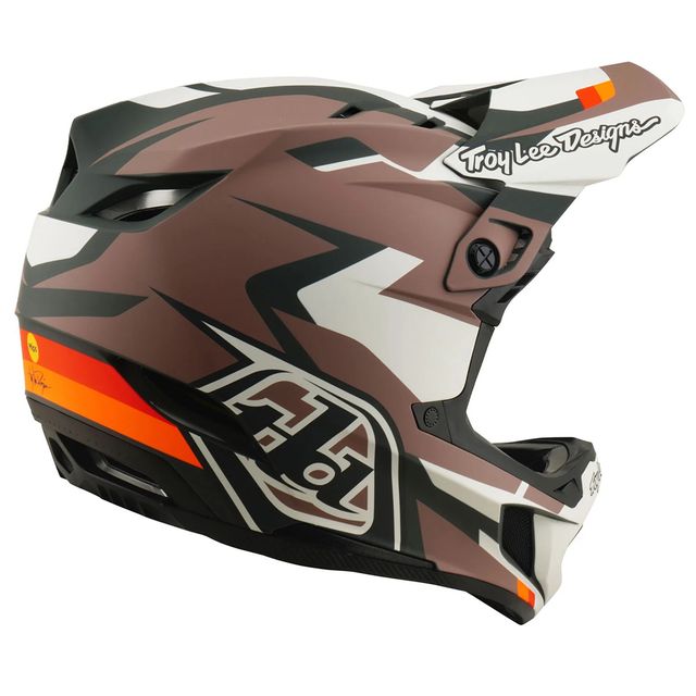 Troy Lee Designs D4 Polyacrylite Fullface-kypärä