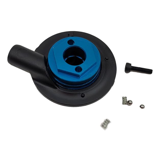 FOX 820-05-763-KIT Service Set: 2025 Grip X Push-Lock Remote, Topcap Interface Parts, Blue Ano