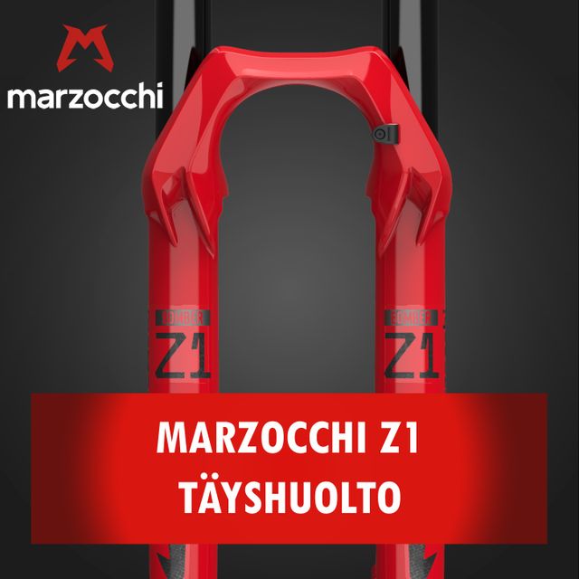 Marzocchi Z1 joustokeulan täyshuolto Marzocchi Z1 joustokeulan täyshuolto
