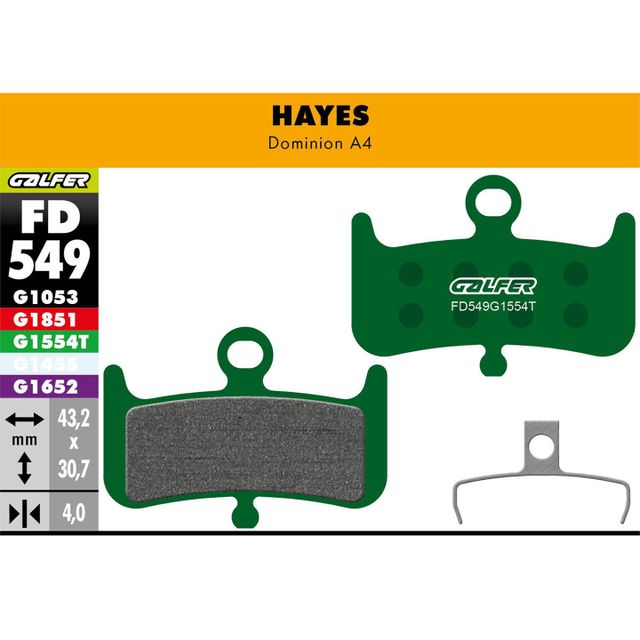 Galfer jarrupala Pro Hayes Dominion A4