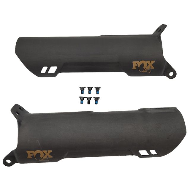 FOX 820-09-161-KIT SS: Lower Leg Guards Assembly, 2026 Podium, Carbon