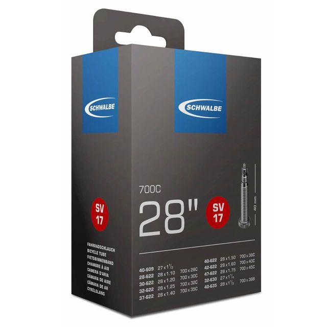 SCHWALBE SV17 700 x 28-47c (28-47x622-635) Presta sisärengas