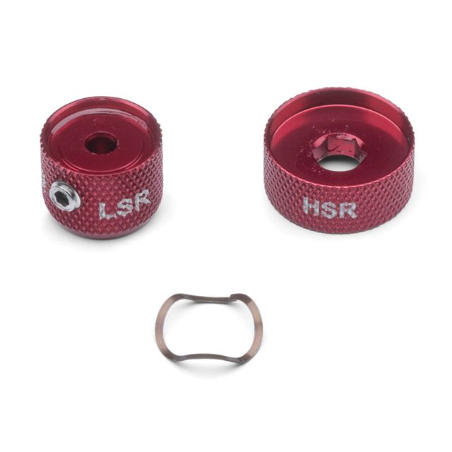 FOX 820-05-501-KIT Service Set: 2019 Grip2 HSR / LSR Bottom Stud Interface Parts