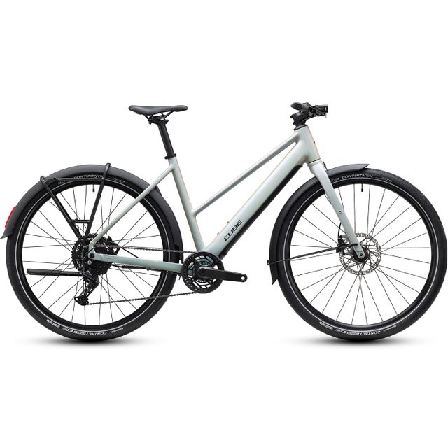 Cube Editor Hybrid One 360 FE sähköhybridipyörä Trapeze. Värinä glintsand´n´black.