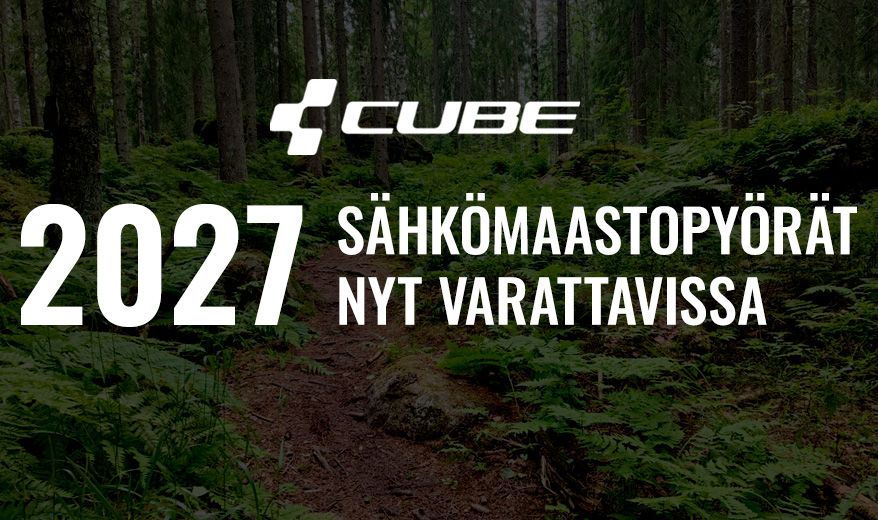 CUBE 2027 sähkömaastopyörät