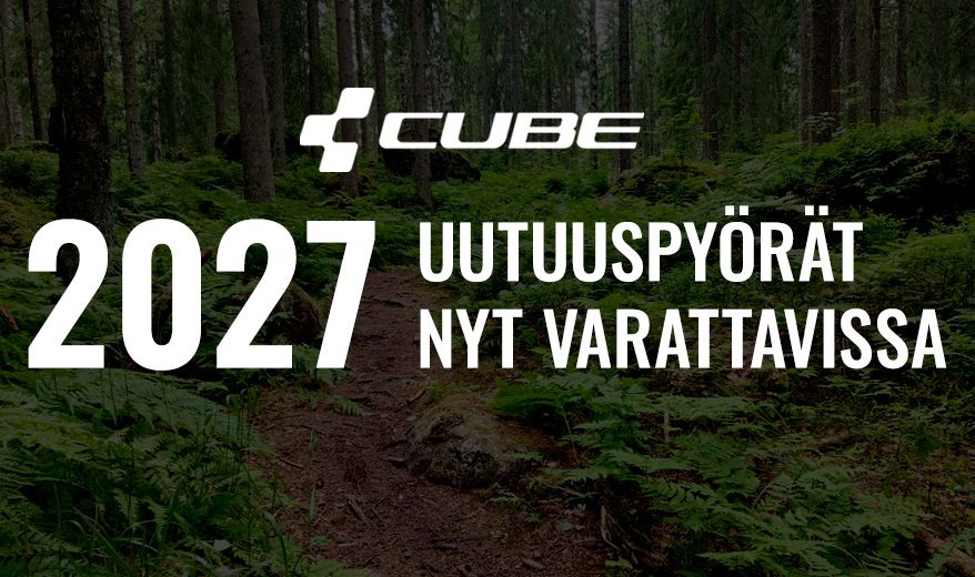 CUBE 2027 – uutuuspyörät nyt varattavissa