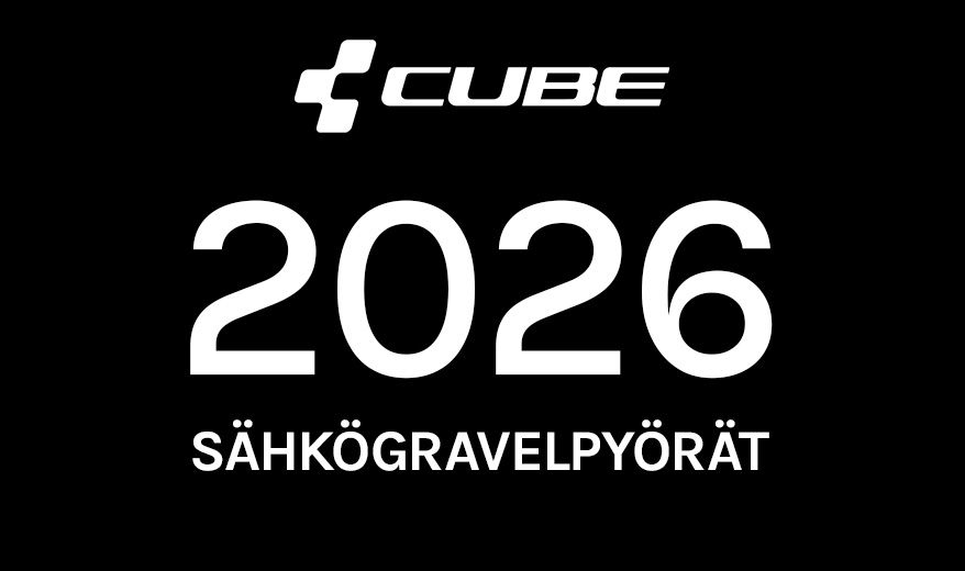 Sähkögravelpyörät. Cube 2025 uutuudet. Katso pyörät.