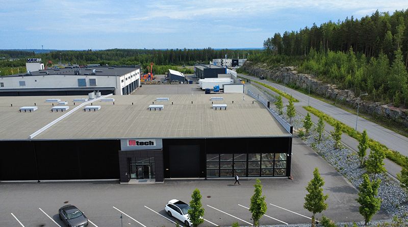 Rtech myymälä ulkopuolelta.