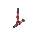 NoTubes Alumiininen tubeless venttiili punainen