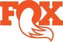 Polkupyörän joustokeulojen, takaiskunvaimentimien ja hissitolppien valmistaja Fox Racing Shoxin logo.