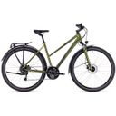 CUBE Nature Allroad hybridipyörä Trapeze shinymoss´n´black