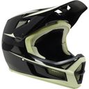 FOX Racing Rampage Comp Fullface pyöräilykypärä musta ja vihreä