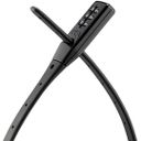 AXA Zipper Cable lock 53 cm vaijerilukko musta