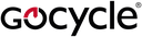 Kokoontaitettavia sähköpyöriä valmistavan Gocyclen logo.