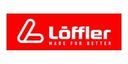 Pyöräilyvaatevalmistaja Löfflerin logo.