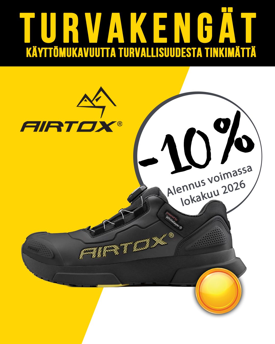 Suecos Lätt hengittävät ja kevyet kengät arkeen ja työhön kesäkuussa - 15 %