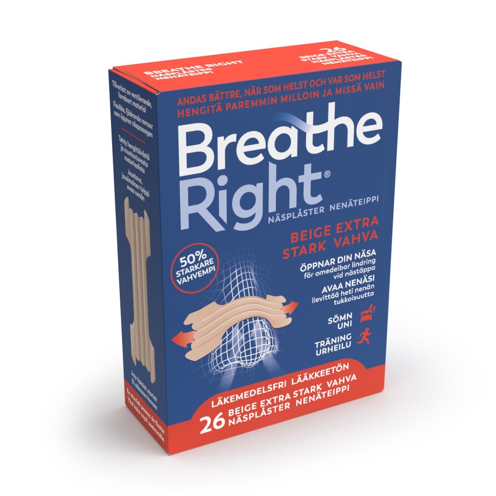 Breathe Right Extra Vahva nenäteippi