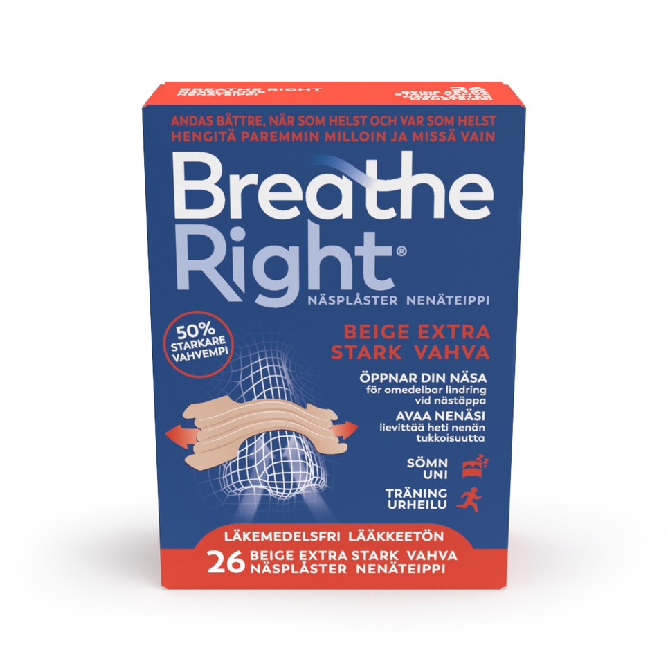 Breathe Right Extra Vahva nenäteippi