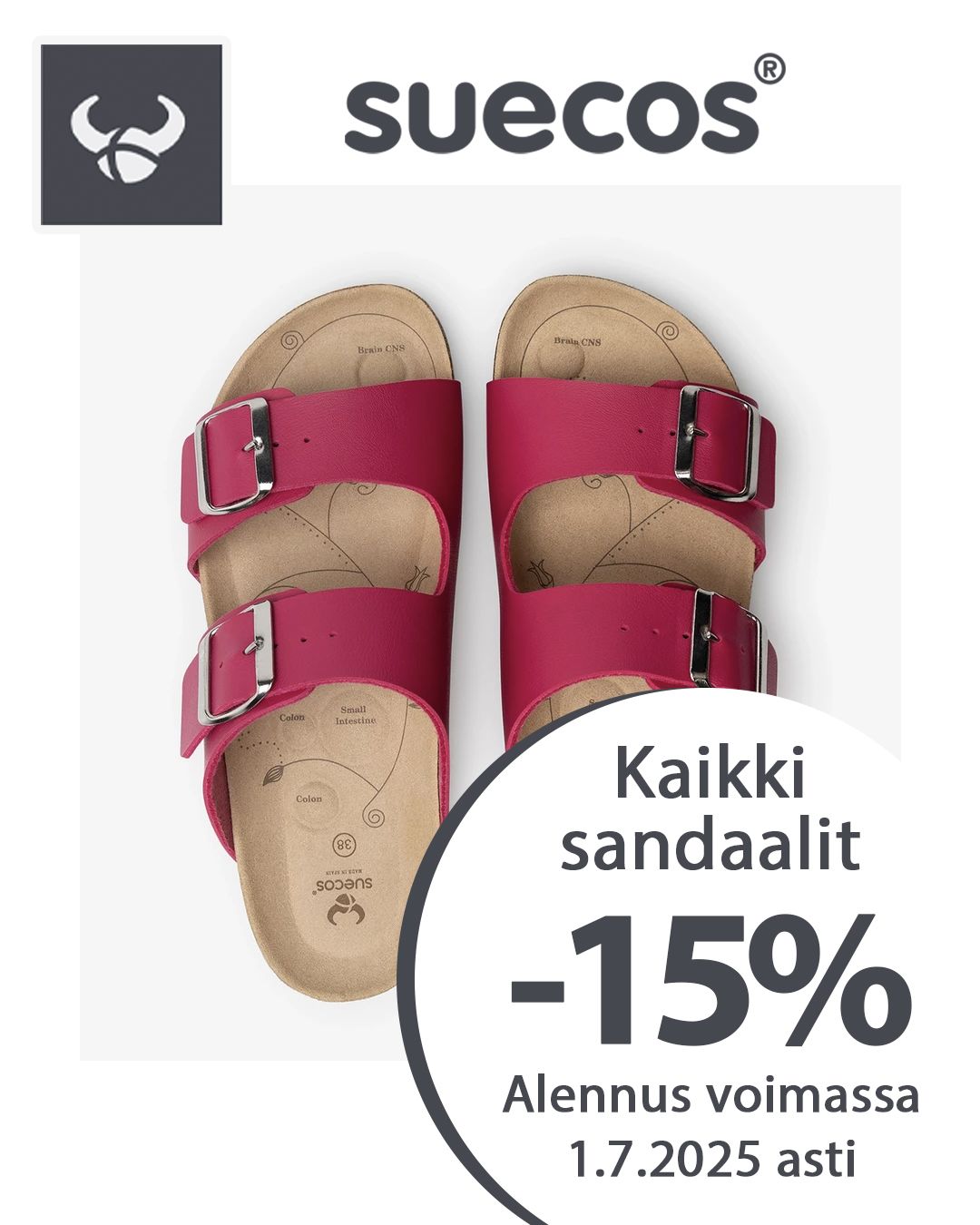 Askelterapia - Sandaalit alennuksessa