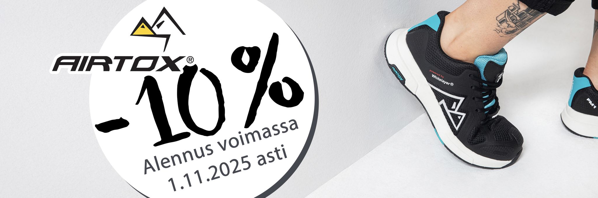 Airtox työkengät - turvallisuudesta tinkimättä