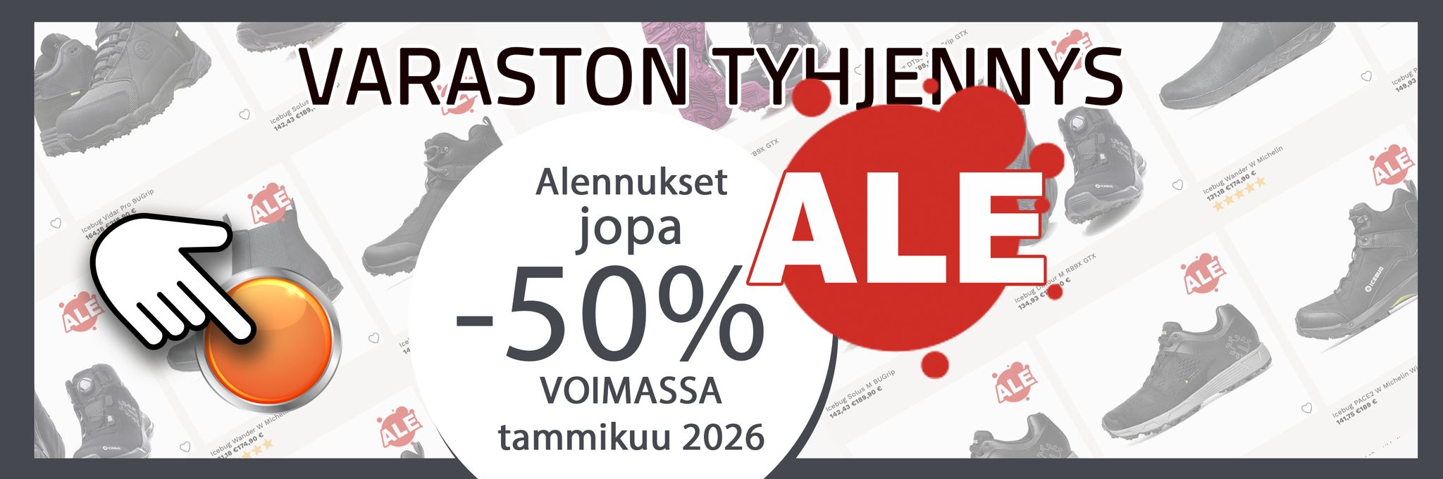 varaston tyhjennys