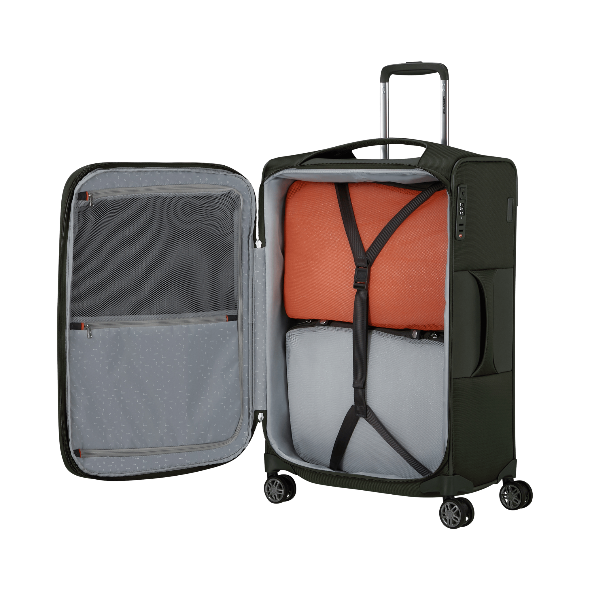 Re-Lite Koffert 4 hjul 67/24 Utvidbar - Climbing Ivy