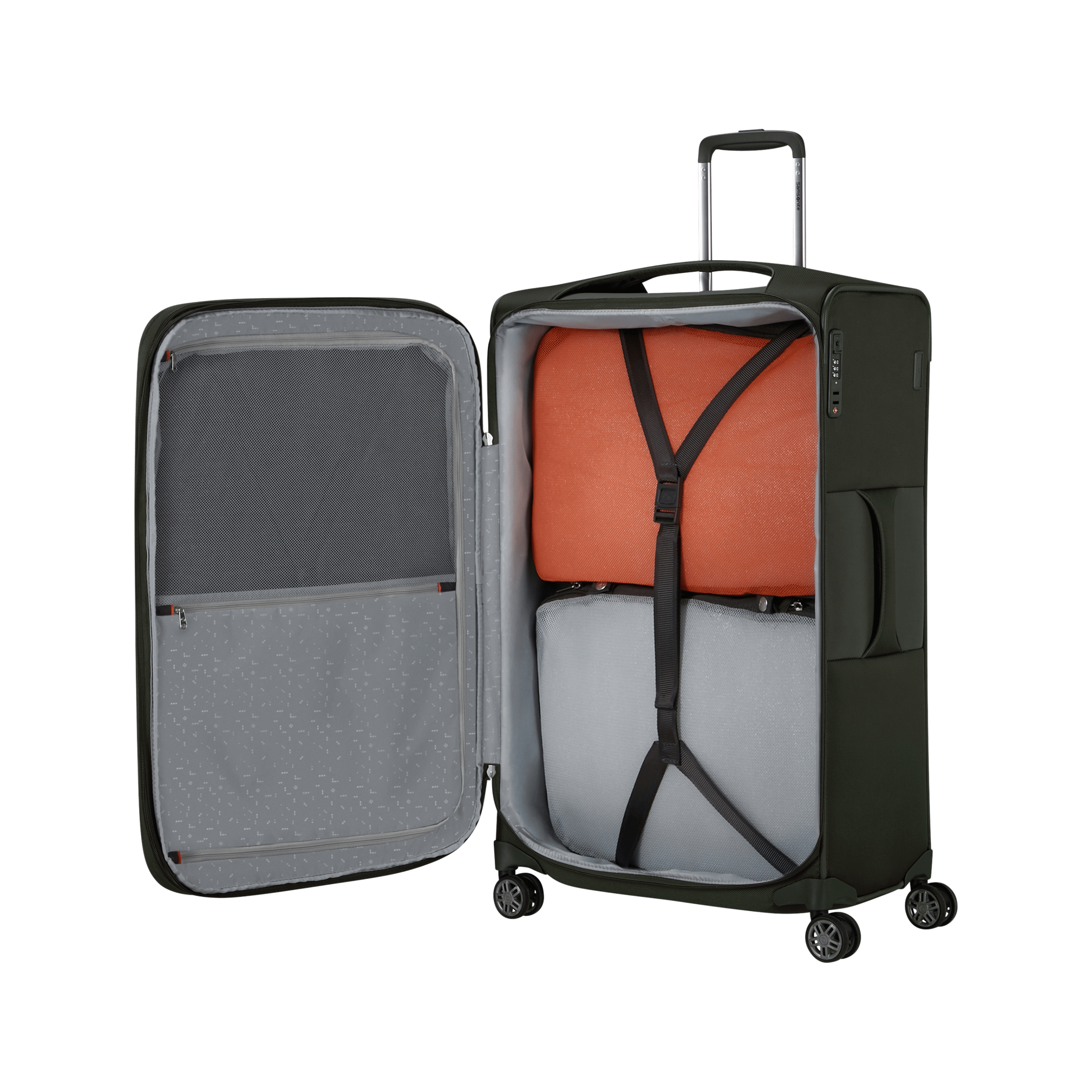 Re-Lite Koffert 4 hjul 78/29 Utvidbar - Climbing Ivy
