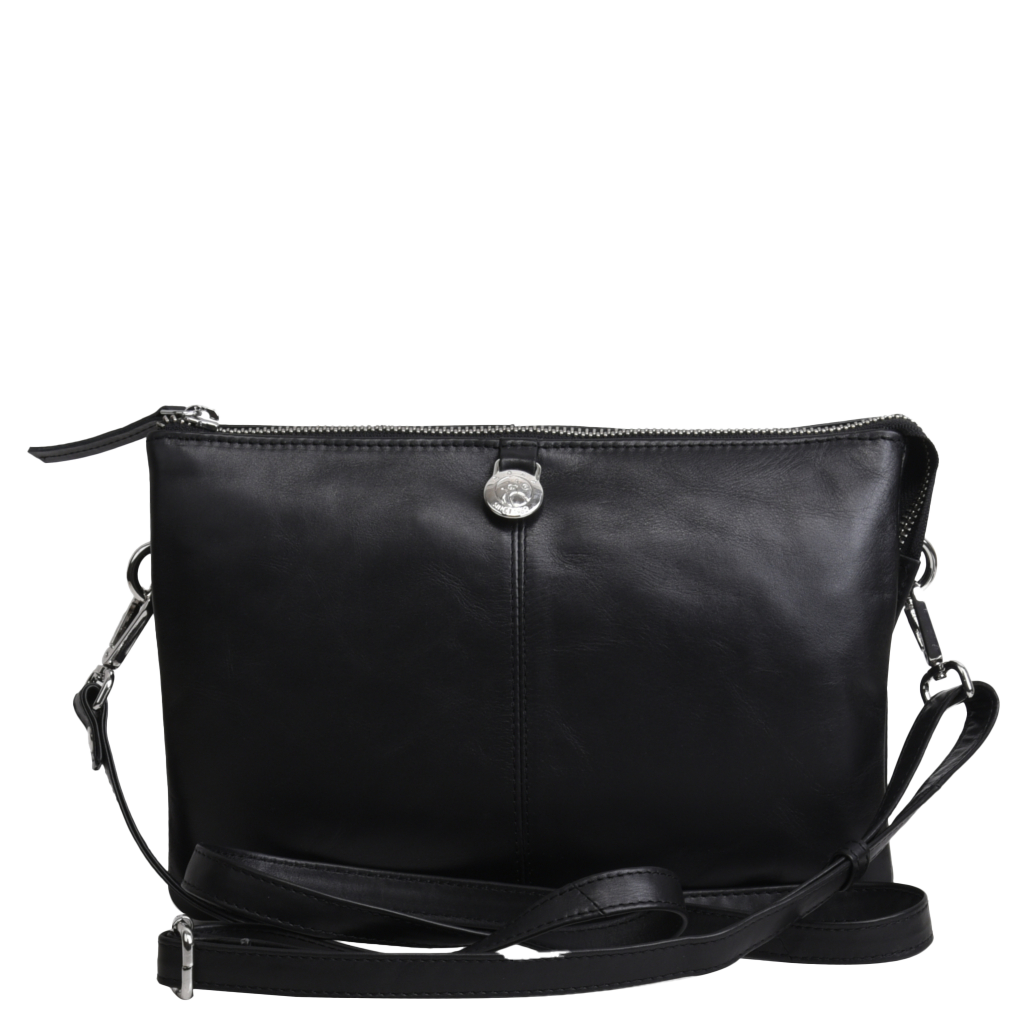 Amalfi shoulder bag Bertina - Svart