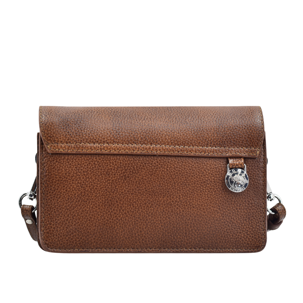 Brescia Anette skulderveske skinn - Caramel