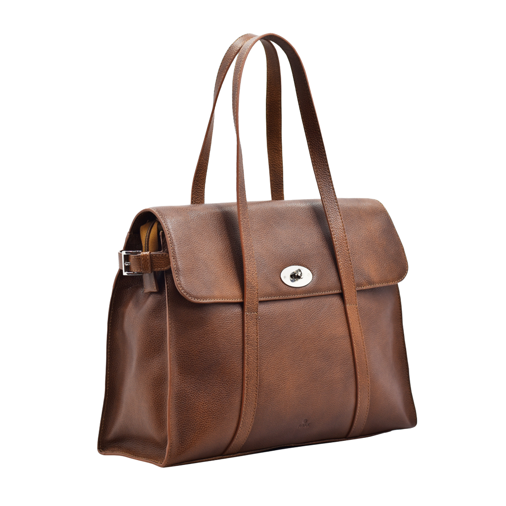 Brescia Marielle shopper-veske skinn - Caramel