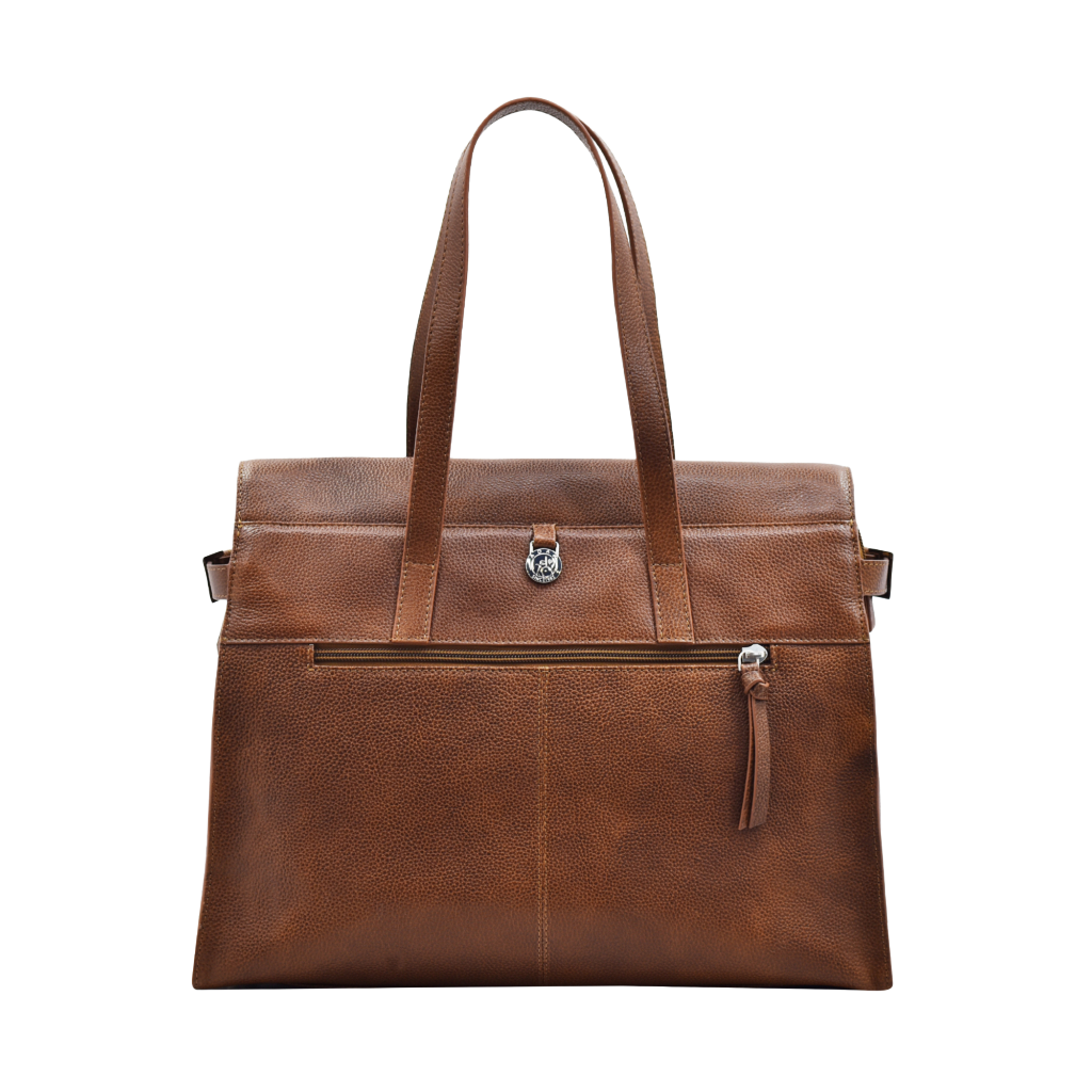 Brescia Marielle shopper-veske skinn - Caramel