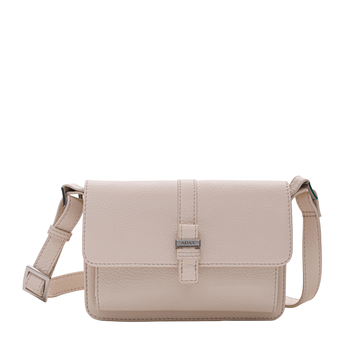 Zara Cormorano crossbody-veske med spenne - Offwhite