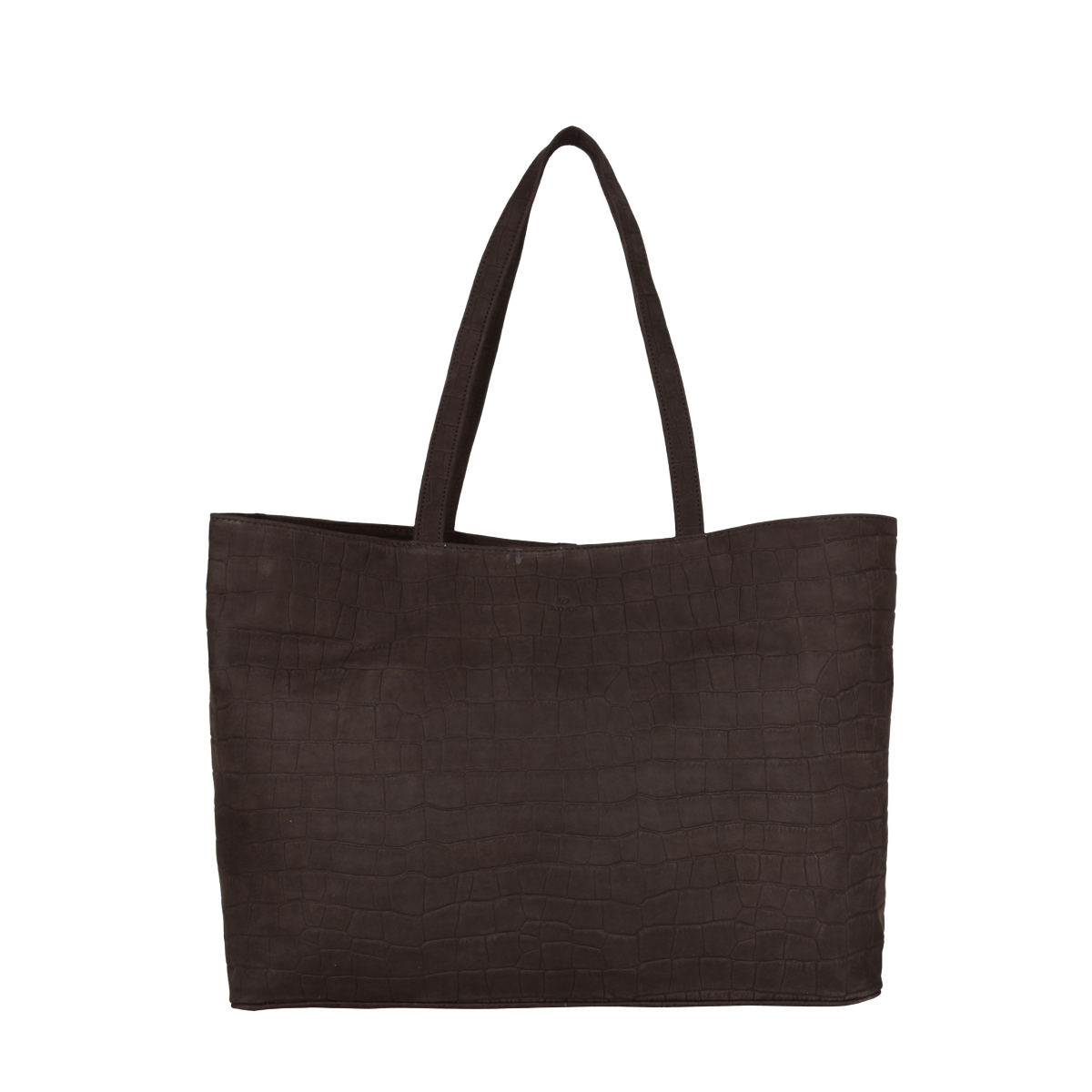 Capri Alvilda shopper-veske skinn - Chocolate