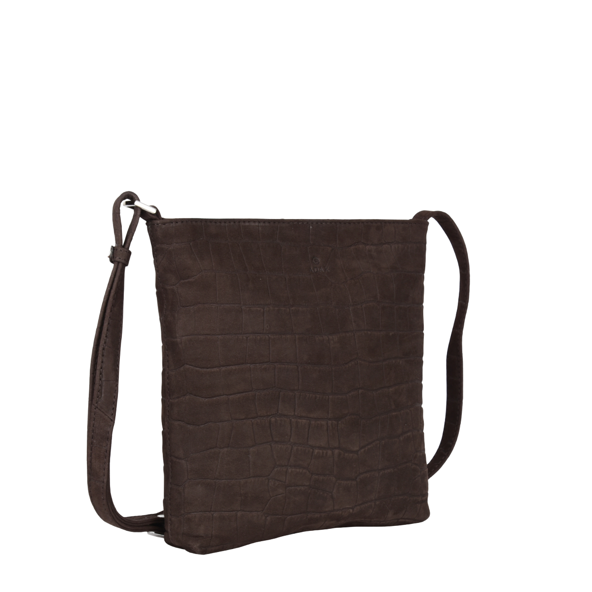 Capri Beatrice skulderveske skinn - Chocolate