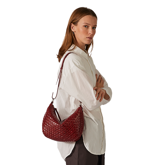 Salerno shoulder bag Marlin - Amaretto