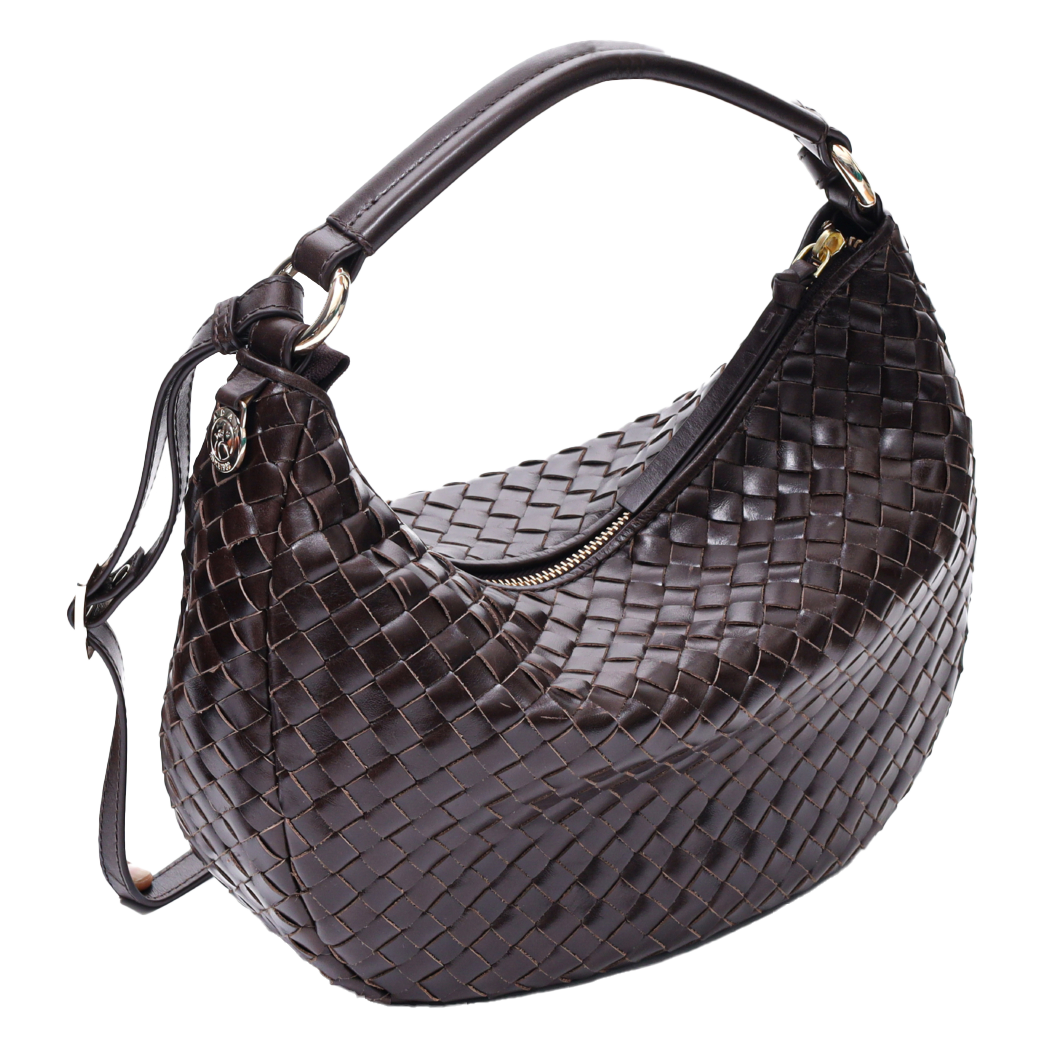 Salerno shoulder bag Marlin - Mørk brun