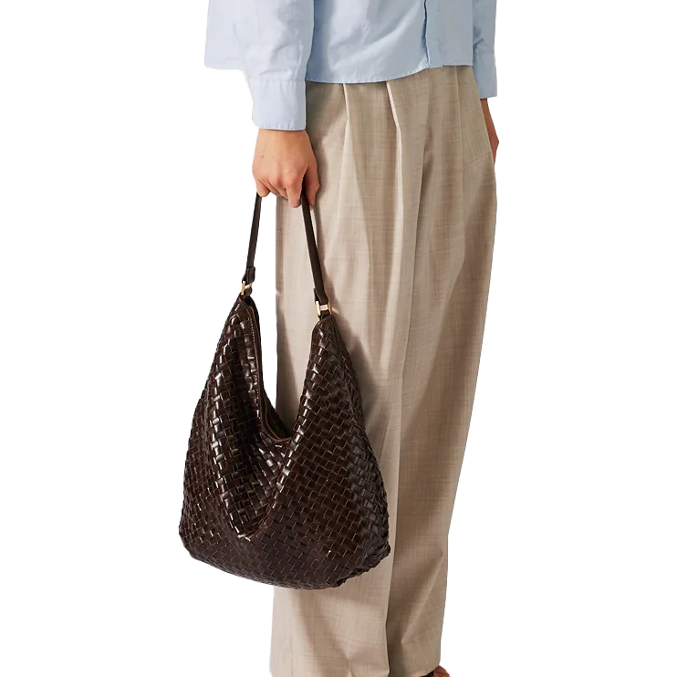 Salerno shoulder bag Mindy - Mørk brun