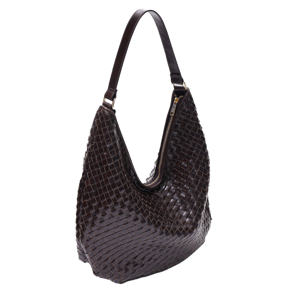 Salerno shoulder bag Mindy - Mørk brun