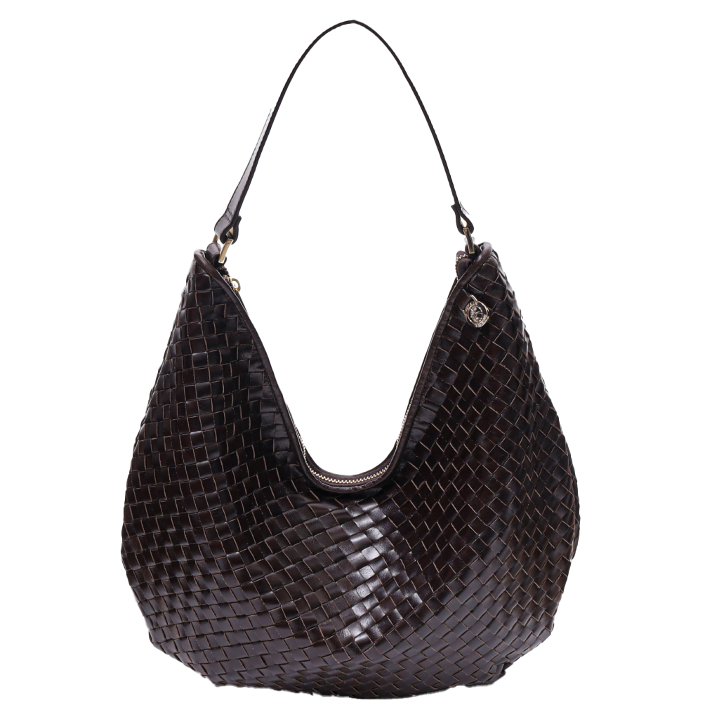 Salerno shoulder bag Mindy - Mørk brun