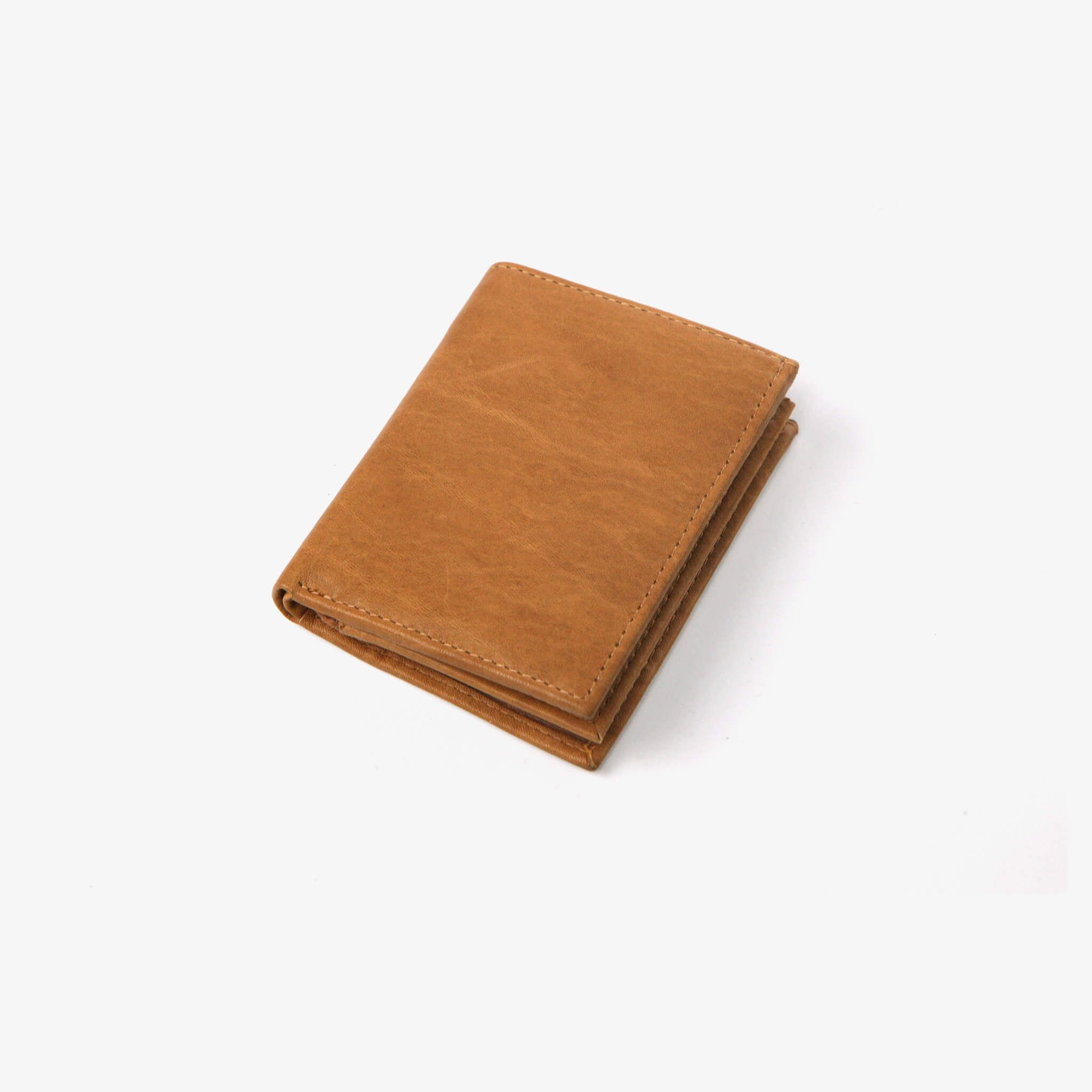 Lommebok skinn - Cognac